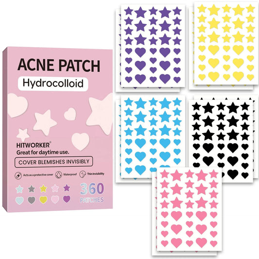 Star and Heart Acne Patch